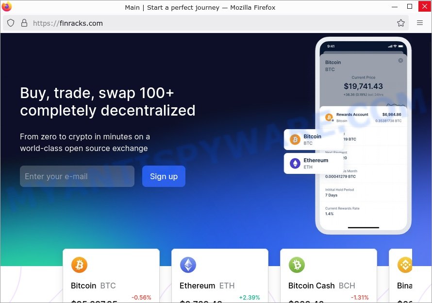 Finracks.com Bitcoin Promo Codes: A Crypto Scam